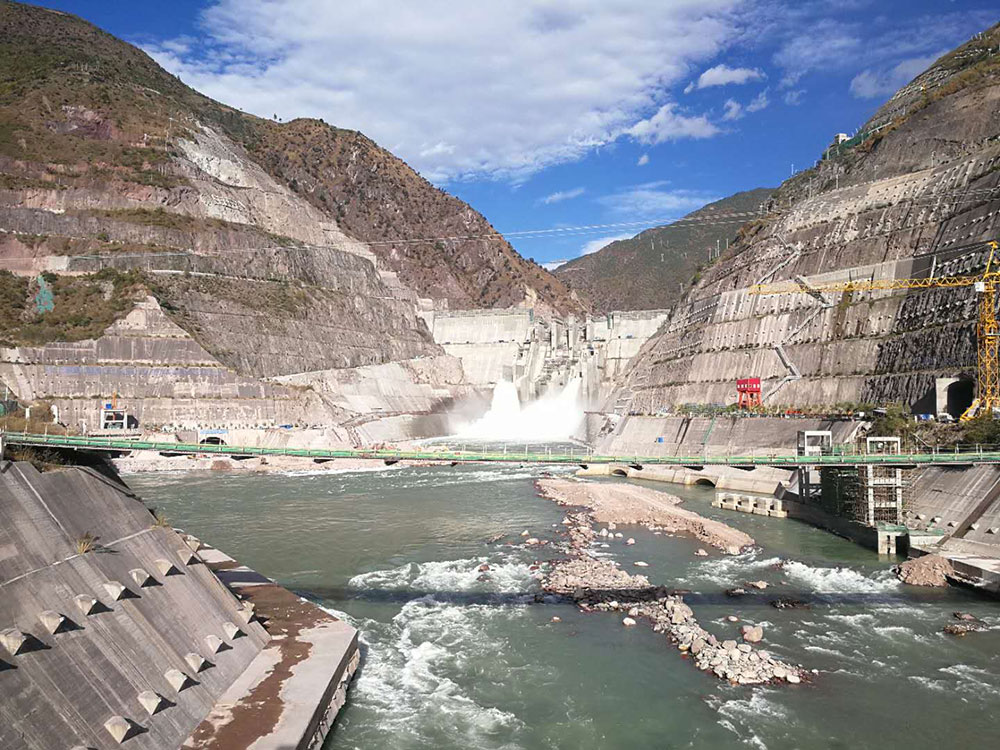 華能瀾滄水電黃登水電工程